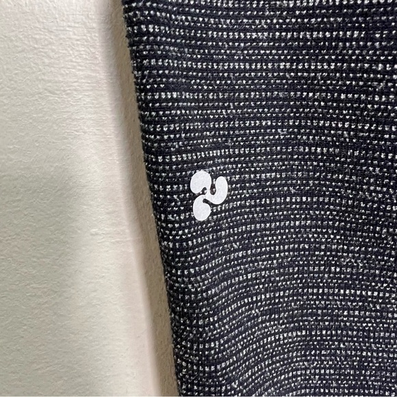 Triple Flip Heathered Grey Black Leggings Size 12 - Picture 5 of 9